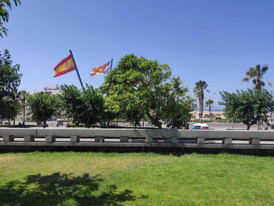 El Rinconcito Del Cabanyal Valencia Apartman Kültér fotó